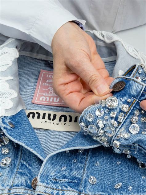 levi miu miu|Levi's x Miu Miu Upcycled Denim Collection .